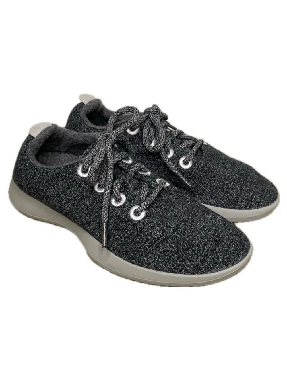 allbirds Womens Classic Runners Merino Wool Casual Lace up sz 6 Dark Gray Shoes